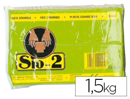 Arcilla Sio-2 marrón 1,5Kg.